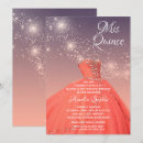Pesquisar por quinceanera coral convites Brilho