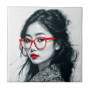 Pesquisar por mulher bonita azulejos Retrato