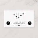 Pesquisar por dj mixer cartao de visita Engenheiro de som