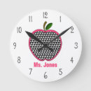 Pesquisar por maçã do professor relogios de parede De volta à escola