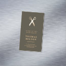 Pesquisar por metal do falso cartao de visita Cabeleireiro