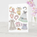 Pesquisar por boneca de papel cartoes Vintage