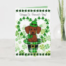 Pesquisar por cartões de st patrick cartoes Dachshund