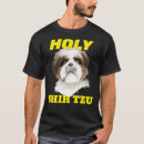 Pesquisar por shih tzu cão camisetas Santo