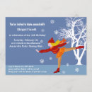 Pesquisar por patinagem convites Flocos de neve