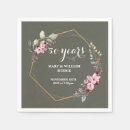 Pesquisar por 50 anos de casamento guardanapos 50º