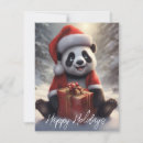 Pesquisar por panda natal cartoes Personalizar