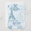 Pesquisar por torre eiffel do vintage convites Bride