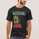 Pesquisar por marido piloto camisetas Engraçado