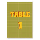 Pesquisar por boho cartoes de mesa Colorido