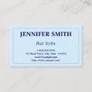 Pesquisar por do cabelo cartao de visita Minimalista