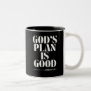 Pesquisar por deus é bom canecas Escritura