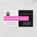 Pesquisar por clínica veterinária cartao de visita Cuidados de estimação