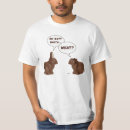 Pesquisar por coelhinho da páscoa do chocolate camisetas Engraçado