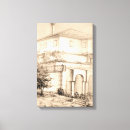 Pesquisar por arquitetura antiga impressão de canvas Casa