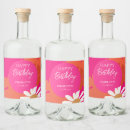 Pesquisar por aniversário colorido armazenamento alimentos Rosa