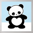 Pesquisar por kawaii panda pôsteres Preto