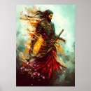 Pesquisar por guerreiro samurai pôsteres Mitologia japonesa