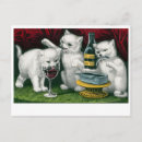 Pesquisar por gato vintage cartoes postais Gatinho