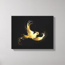 Pesquisar por fundo negro impressão de canvas Ouro