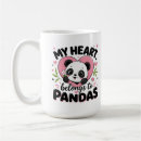 Pesquisar por corações da panda canecas For her