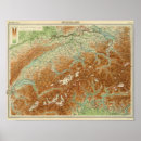 Pesquisar por mapa suiça artes pôsteres Col
