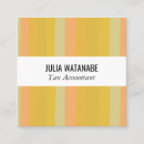 Pesquisar por listras amarelas cartao de visita Minimalista