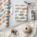 Pesquisar por carros vintage papel de presente For him
