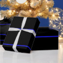 Pesquisar por bobina papel de presente Linha azul fina