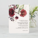 Pesquisar por vermelho e bege convites Rústico