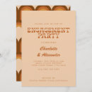 Pesquisar por retro engagement party convites Groovy