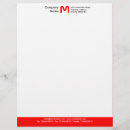 Pesquisar por cabeçalho vermelho papel timbrado Negócio