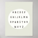 Pesquisar por letras do alfabeto pôsteres Abc