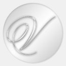 Pesquisar por letra v monograma adesivos Alfabeto