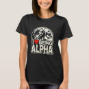 Pesquisar por lobo alfa camisetas Amor