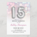 Pesquisar por número 15 convites Rosa