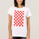 Pesquisar por quadrado vermelho camisetas For her