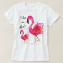 Pesquisar por flamingo colorido camisetas Pássaros