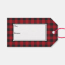 Pesquisar por xadrez vermelha etiquetas de presente Rústico