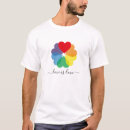 Pesquisar por coração arco íris camisetas Amor é amor