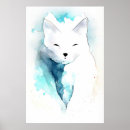 Pesquisar por raposa branca pôsteres Branco