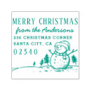 Pesquisar por boneco de neve carimbos Endereço de retorno