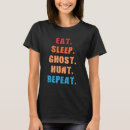 Pesquisar por eu sou fantasma femininas camisetas Caça