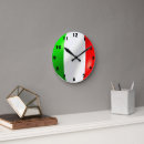 Pesquisar por bandeira italiana relogios de parede Italy