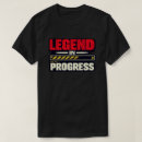 Pesquisar por do progresso camisetas Qualquer pessoa