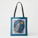 Pesquisar por lobo cinzento bolsas tote Lua