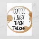 Pesquisar por mas primeiro café cartoes postais Viciado em café