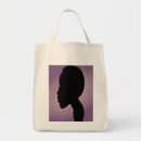Pesquisar por arte africana bolsas tote Silhueta