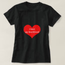 Pesquisar por eu amo meu namorado camisetas Romântico