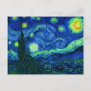 Pesquisar por van gogh starry night cartoes postais Estrelado